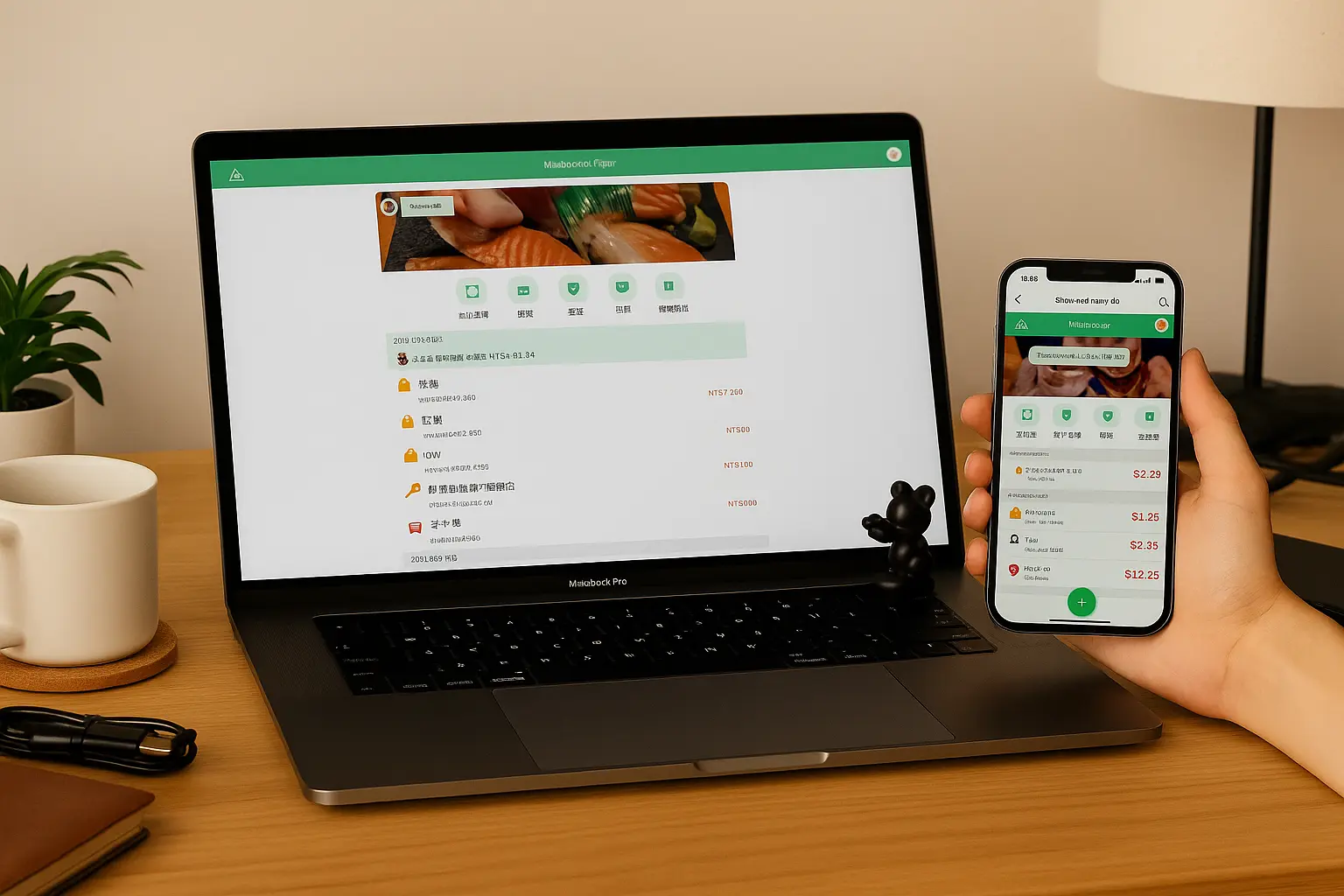 Start with Web App illustration